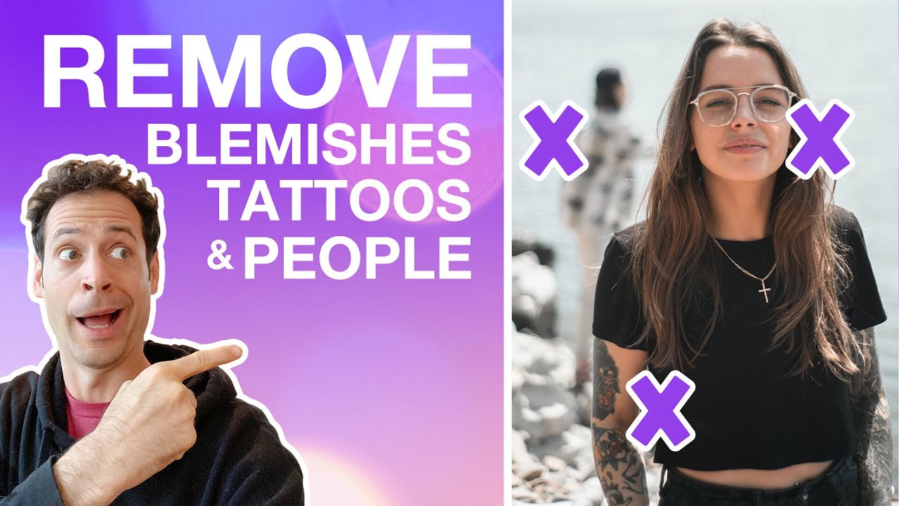 How to Edit a Portrait from Start to Finish in Photoshop (Removing Backgrounds, Tattoos, and More)