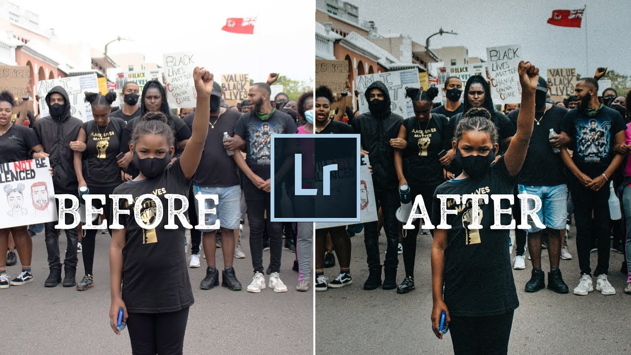 How to Edit Protest Photography with Purpose: Radial Masks, Drama, and Timeless Tone