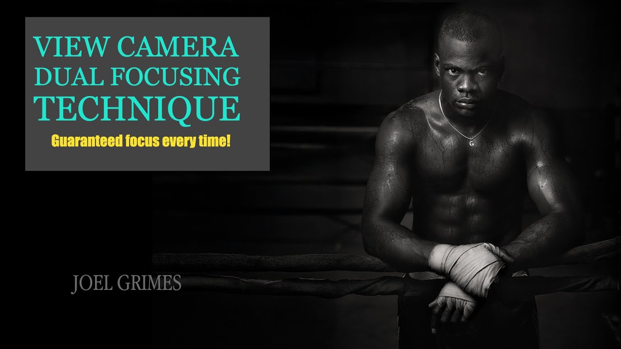 Never Miss Focus on a Large Format Portrait: Joel Grimes' Dual Focusing Method Explained