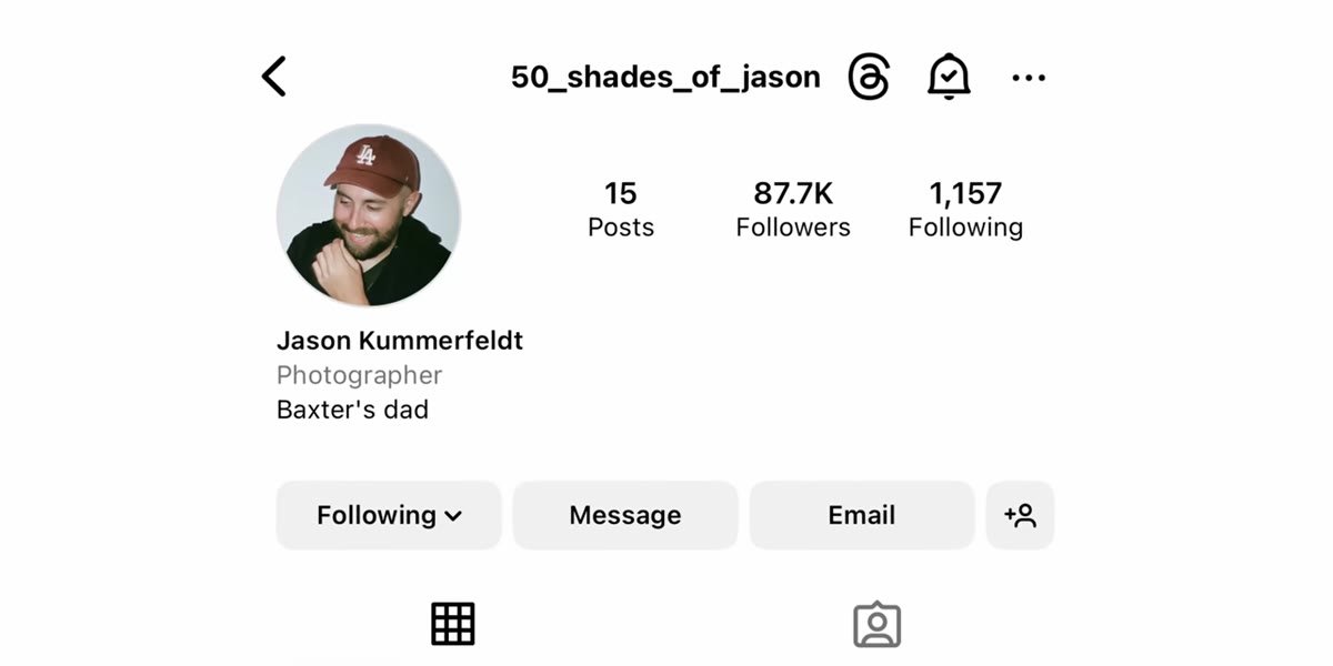 50 Shades of Jason YouTube channel intro screen