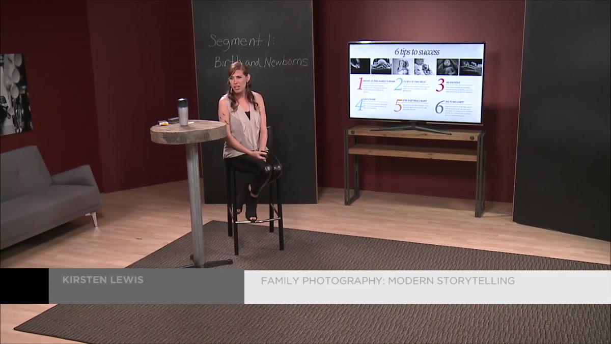 Photographer describing why home environments matter for newborns