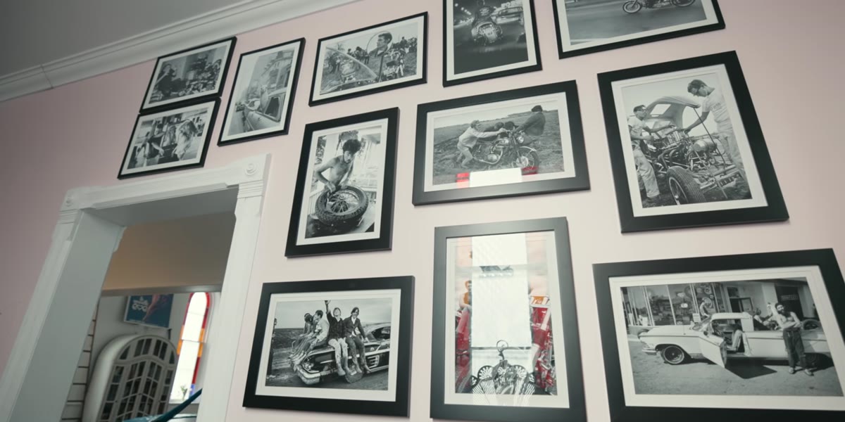 Matt discussing a 1960s Canadian photographer who toured with a 35mm camera