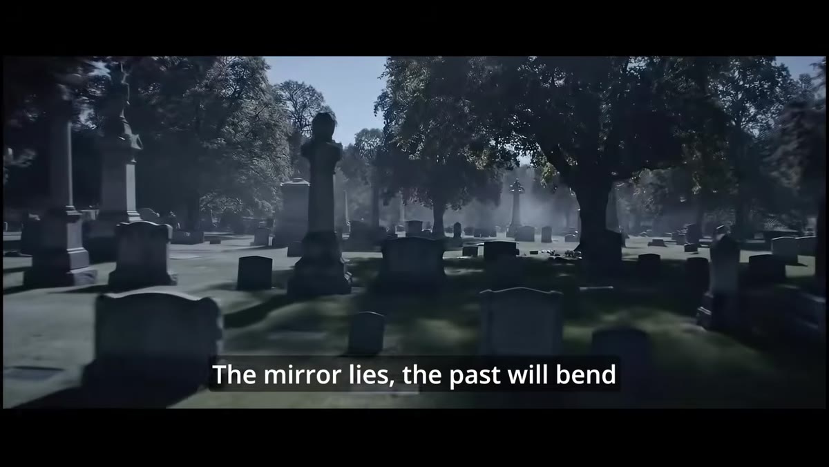 Second verse builds, lyric about the mirror and the past