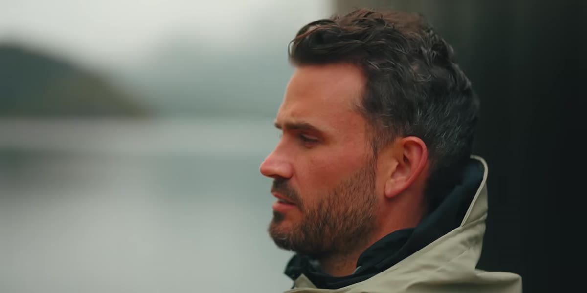 Garrett describing his cinematic, color-rich editing style on camera