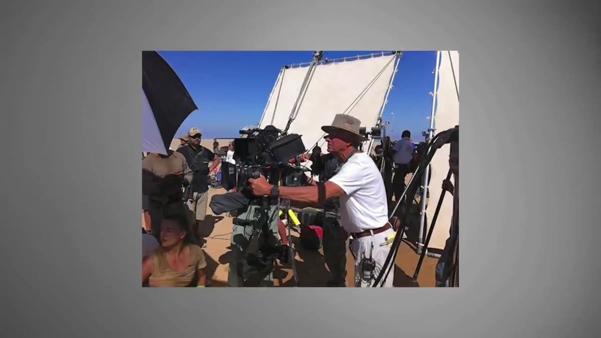 Tucker working in the HSL panel adjusting hue and saturation per channel