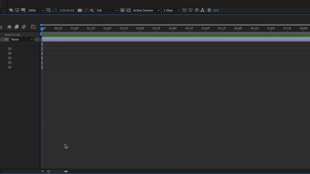 Pre-compose dialog box with layer name field highlighted