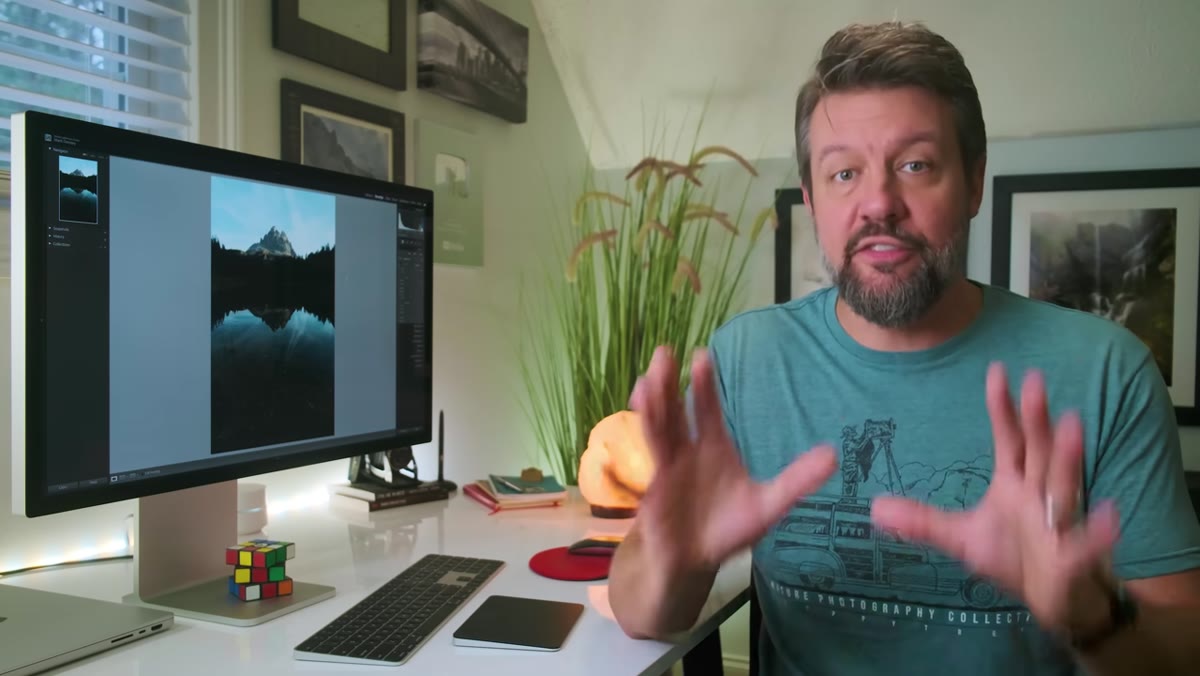 The Lightroom basic panel with five exposure-related sliders visible