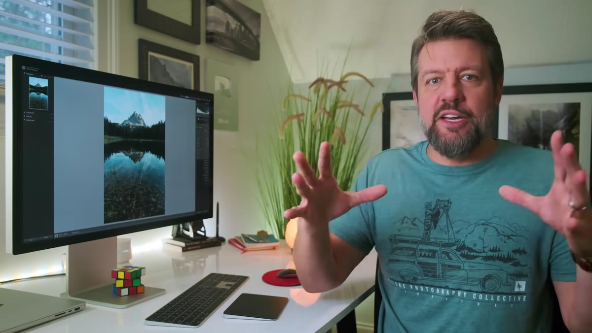 Lightroom panel transitioning attention toward color adjustments