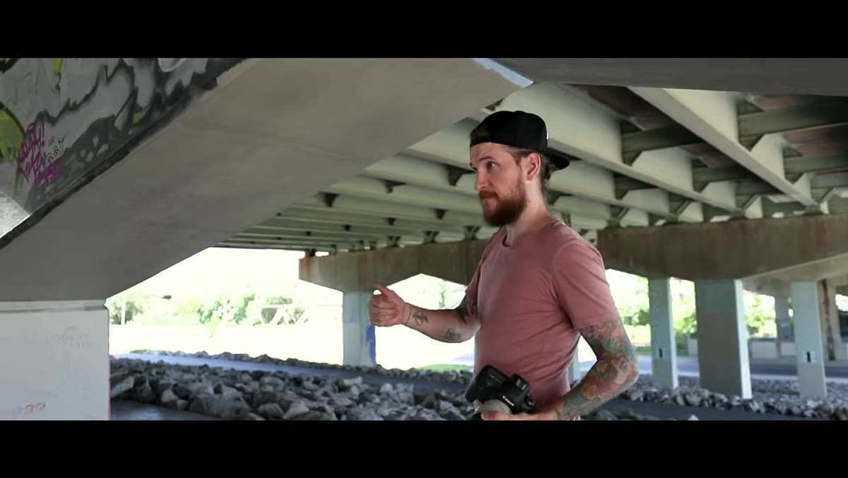 Peter McKinnon speaking to camera about composition importance