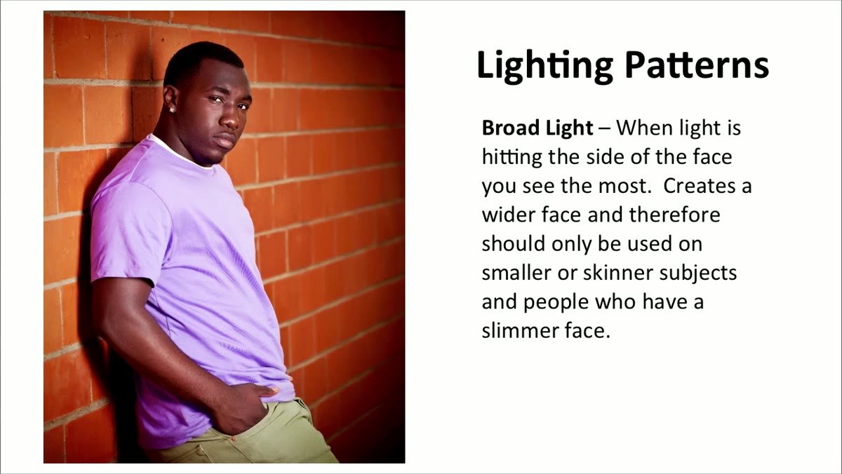 Wireless flash setup with visible shadow cast behind subject on wall