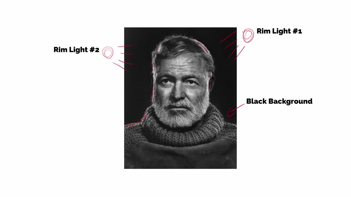 Tucker highlighting the ears area showing burning in post