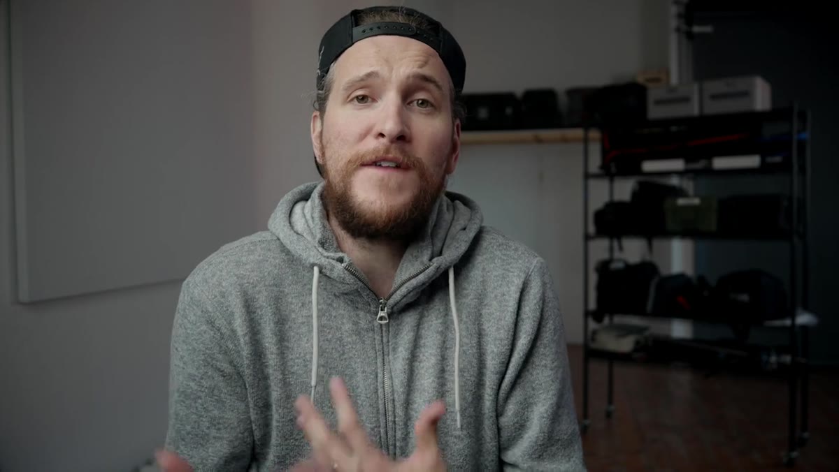 Peter McKinnon discussing fashion and outfits for urban shoots