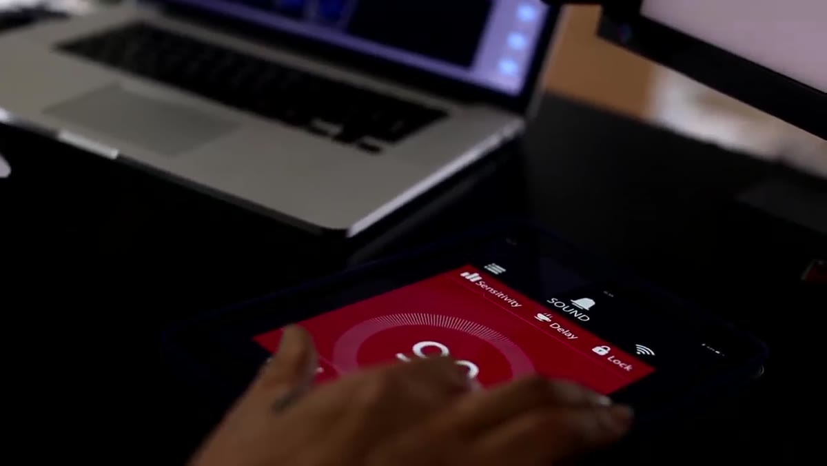 Delay time setting shown in the trigger app interface