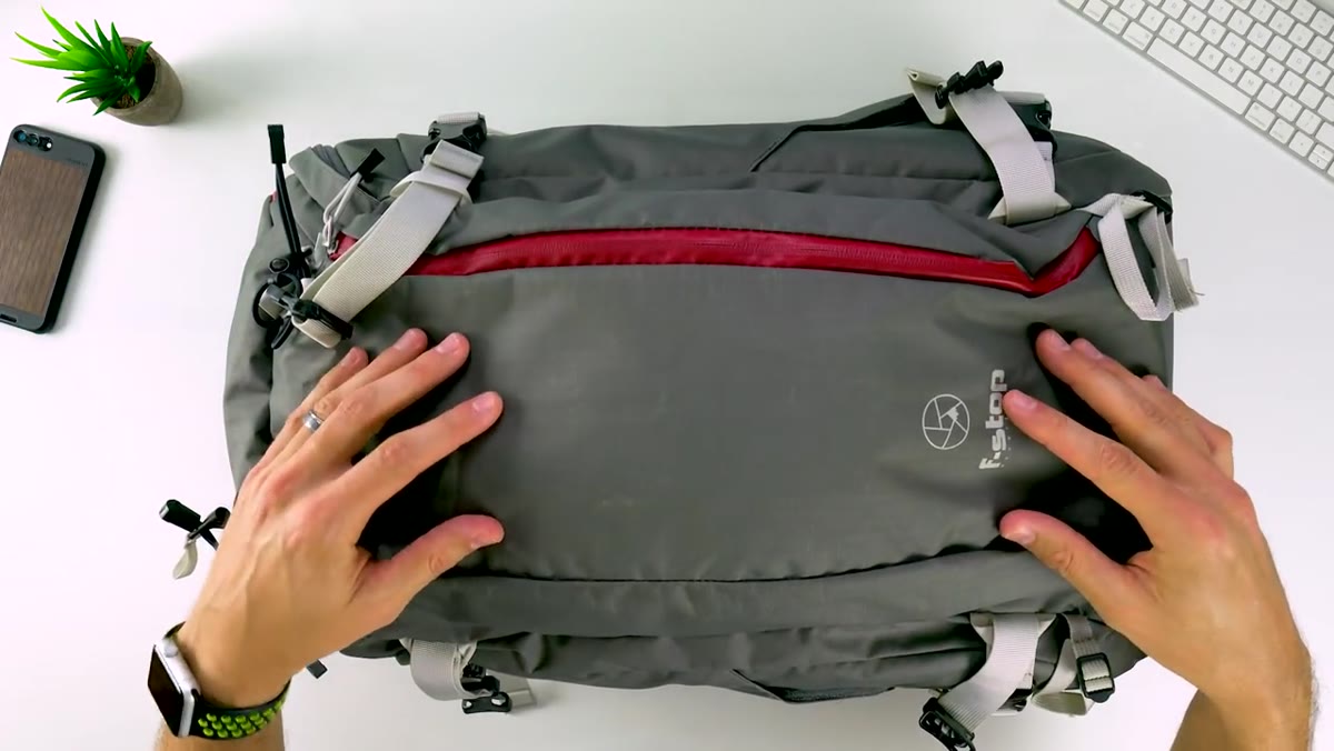 Mark showing how a tripod attaches to the front of the Ajna