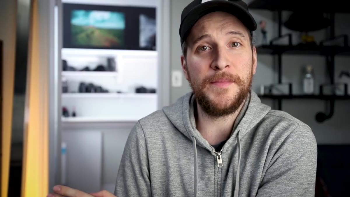 Peter explaining frame capture and playback rate concept