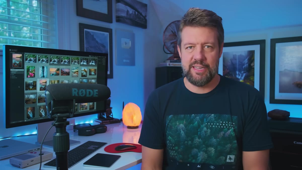 Creator explaining how new locations trigger automatic inspiration