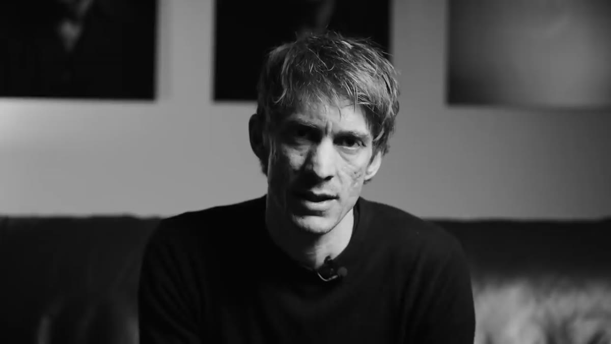 Sean discussing the difficulty of justifying conflict photography work