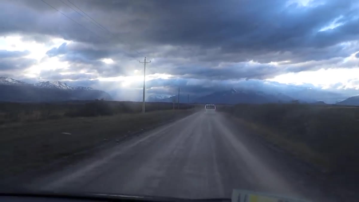 Arriving at a previously scouted Patagonian waterfront location