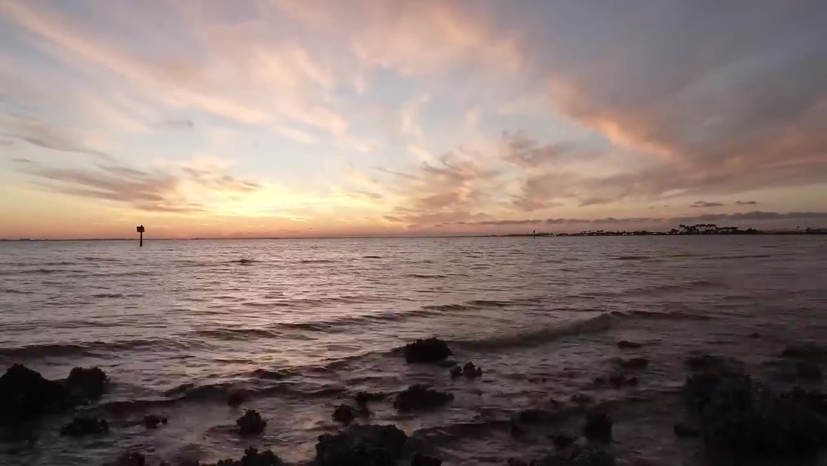 Viewfinder showing 50/50 horizon split with equal sky and foreground