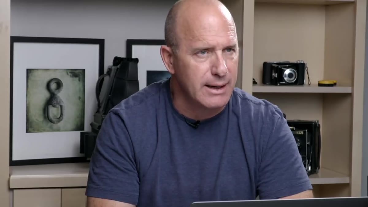 Joel Grimes describing Penn&rsquo;s distinctive lighting style