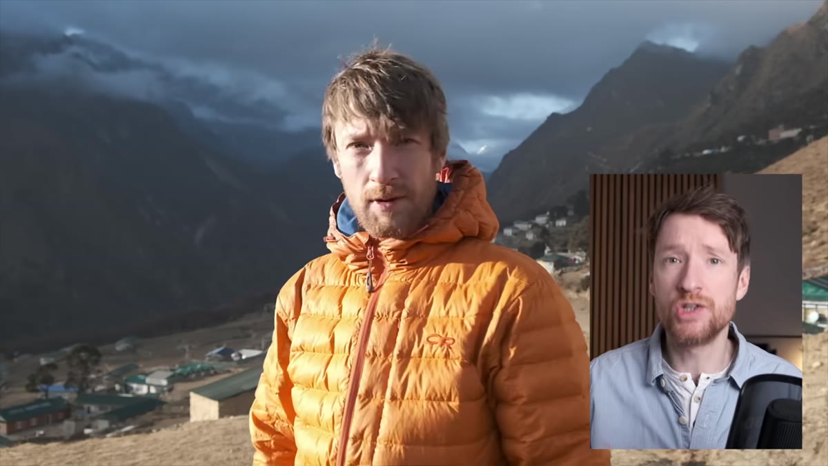 Heaton describing what YouTube lets photographers communicate beyond the photo