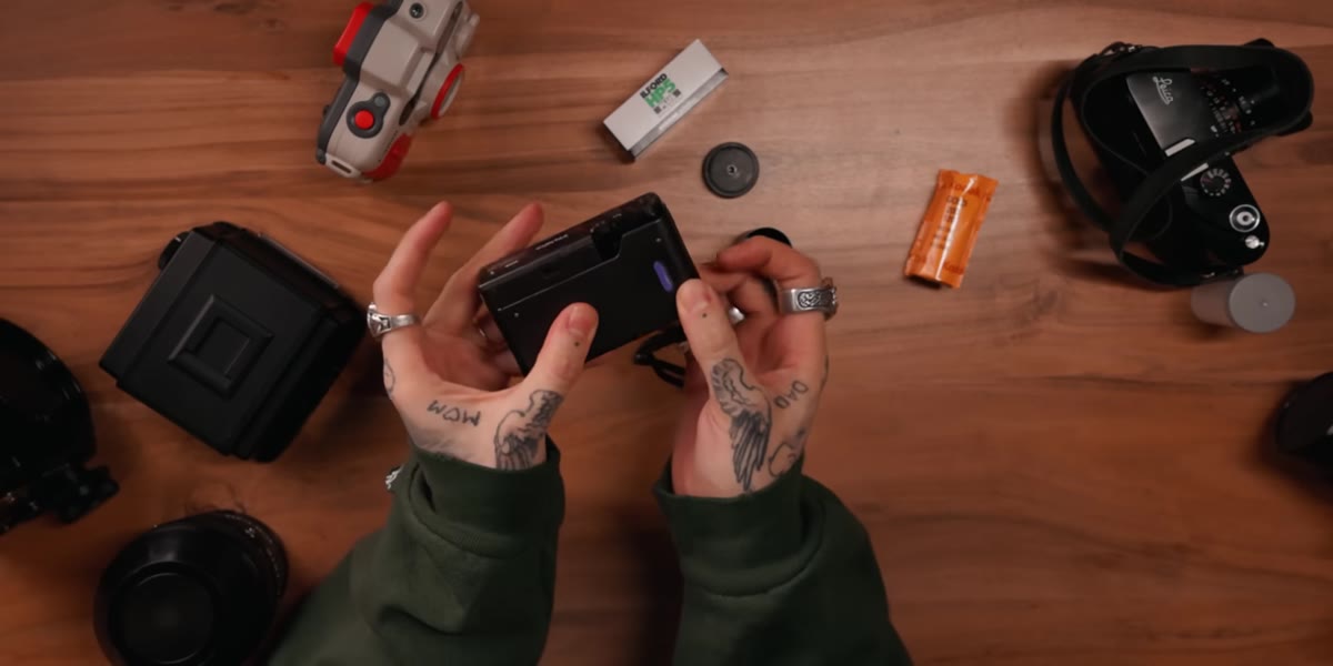 Peter McKinnon explaining how film gave him reason to practice