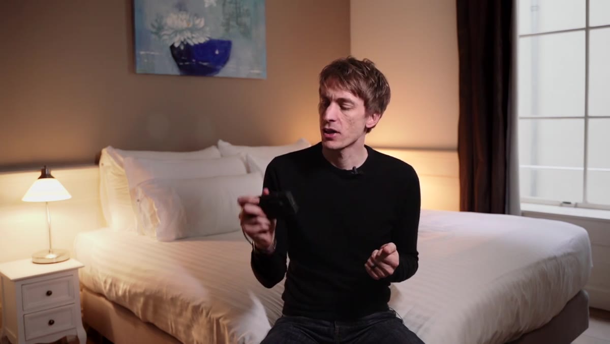 Tucker lists manual settings &ndash; ISO, shutter speed, aperture &ndash; as key requirements