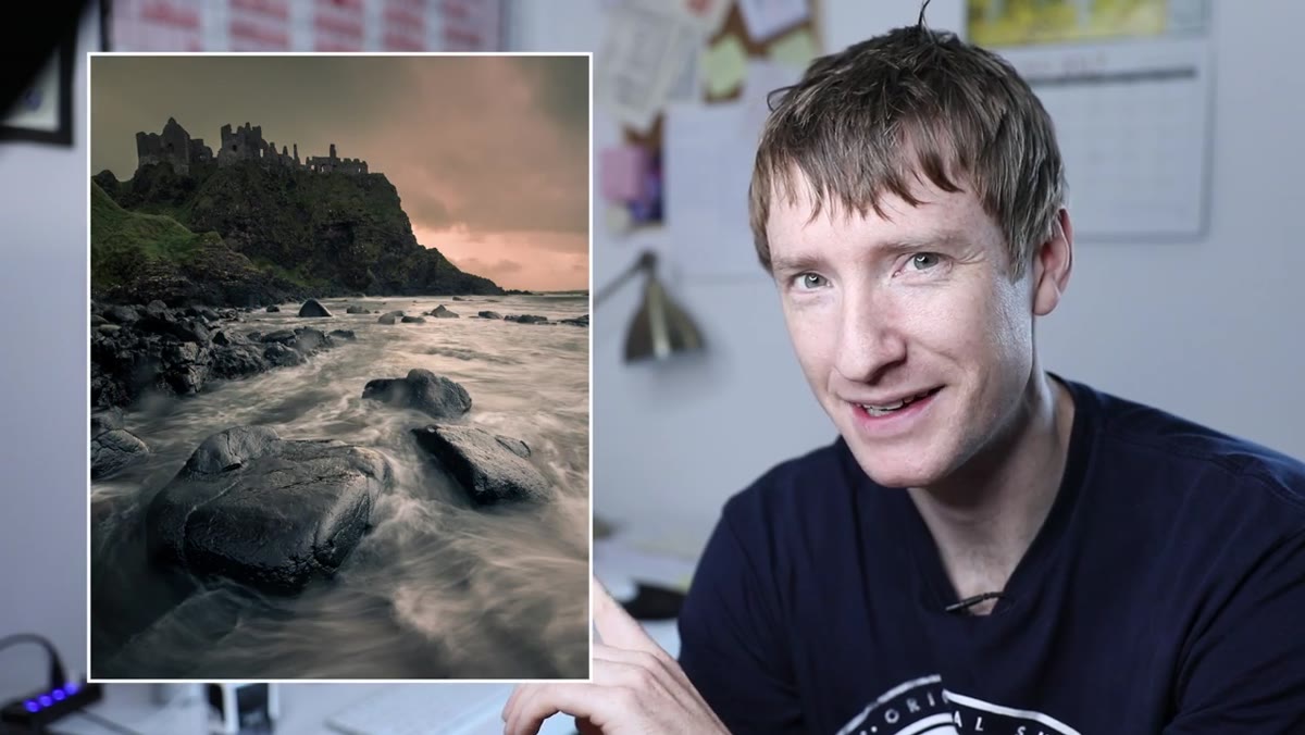 First stormy Northern Ireland image displayed with water droplets visible