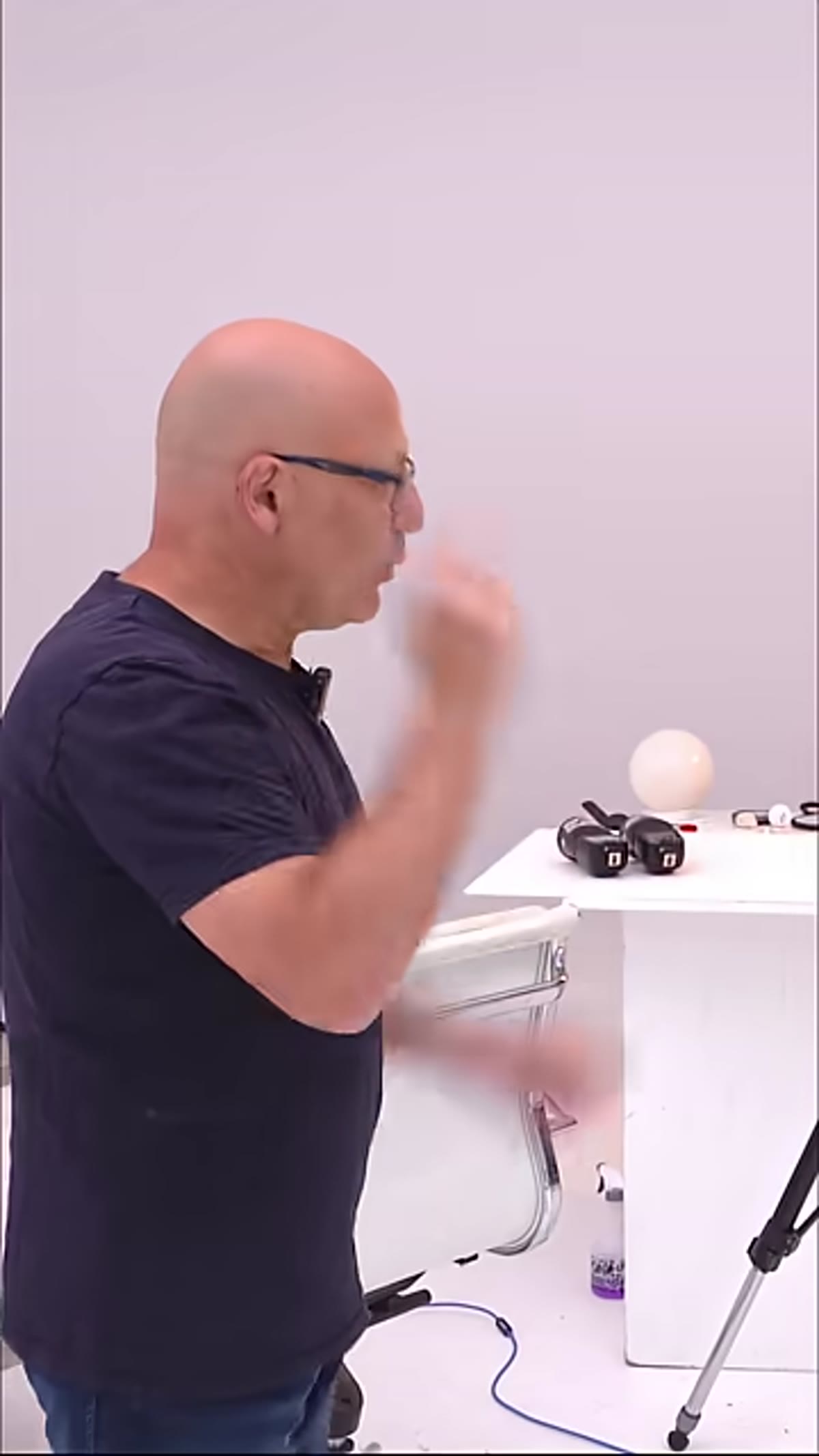 Instructor explaining why understanding light matters outdoors