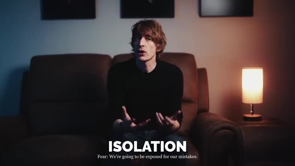 Host reflects on his own tendency to work in isolation